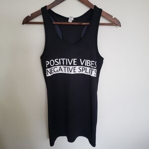 Under Armour Heatgear Black Ribbed Workout Tank